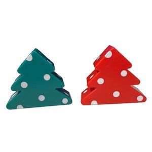 Hallmark Christmas Tree salt and pepper 1992
